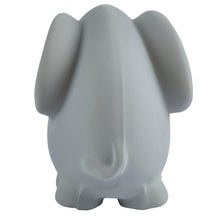 Elephant natural rubber baby teether and bath toy