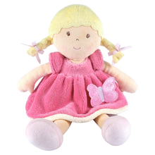 Ria - Blonde Hair With Pink & White Dress