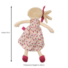 Rosemary - Blonde Hair in Flower Print Dress