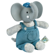 alvin the elephant baby soft toy with teether