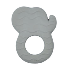 Elephant natural rubber baby teether toy