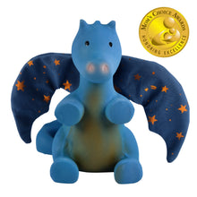 Midnight Dragon Rubber Baby Teether and Rattle in Gift Box