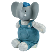 alvin the elephant baby soft toy with teether