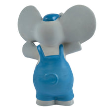 Alvin the elephant all rubber baby squeaker teething toy