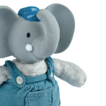 alvin the elephant baby soft toy with teether