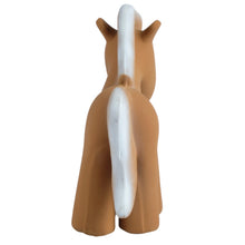 Horse natural rubber baby teether rattle and bath toy uk