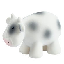 cow natural rubber baby bath toy 